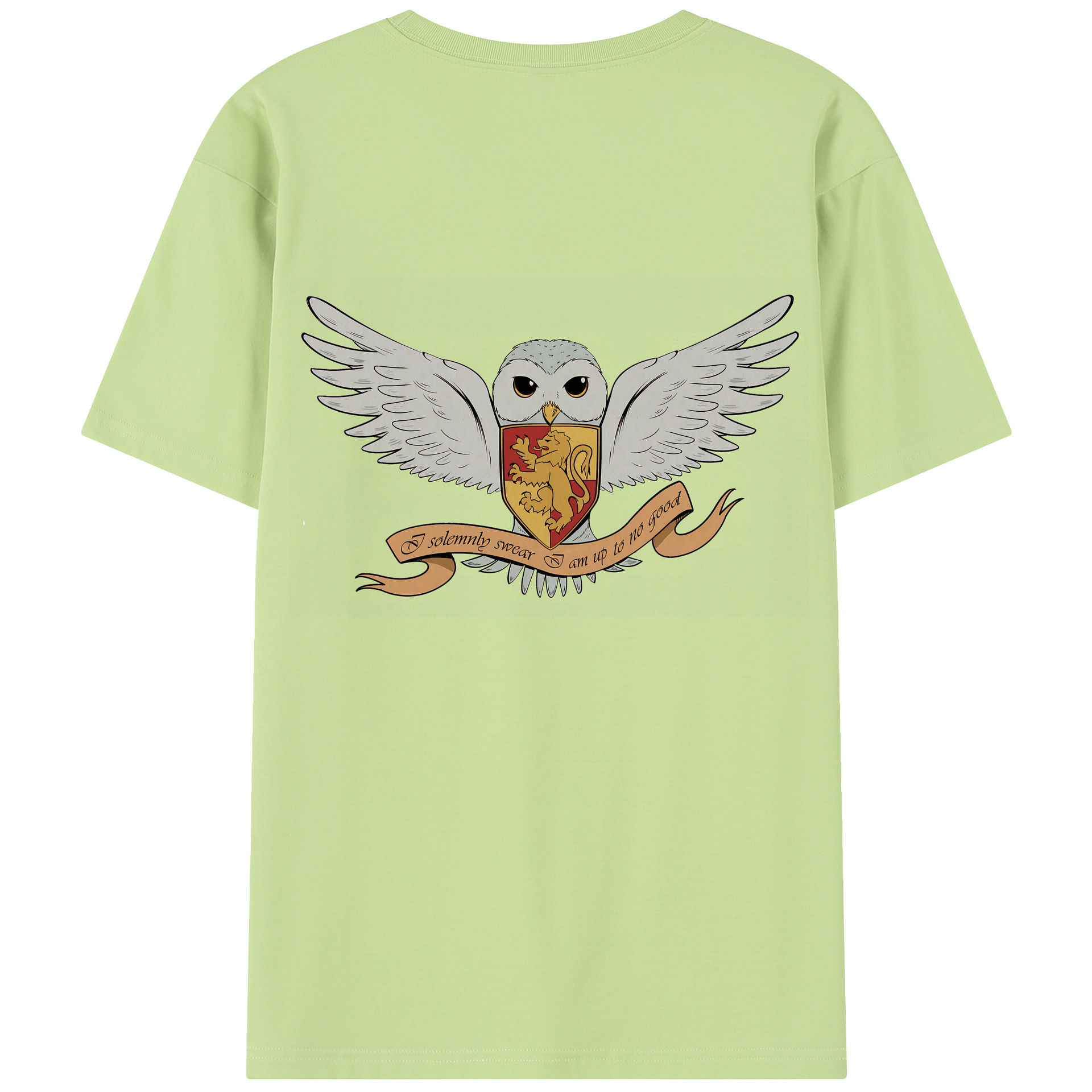 （画像用） Harry Potter ハリー・ポッターシリーズ 綿100％半袖Tシャツ（背面プリント）